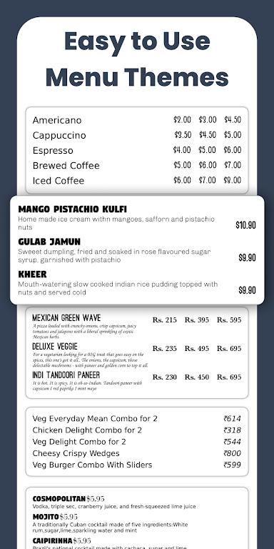 Menu Maker