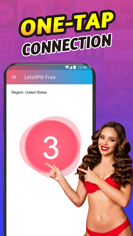LetsVPN Free - Fastest Unlimited Secure