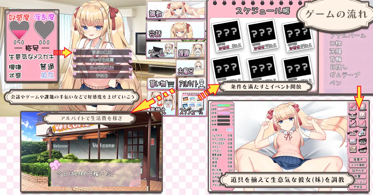 メスガキちゃんと夏休み [RJ01117883] [Studio Neko Kick]