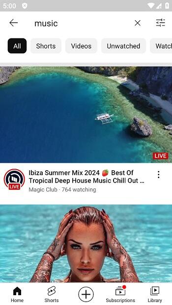 YouTube Premium Android