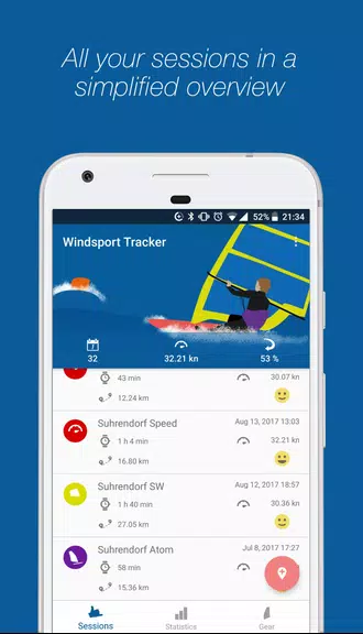 WindsportTracker Wing Windsurf