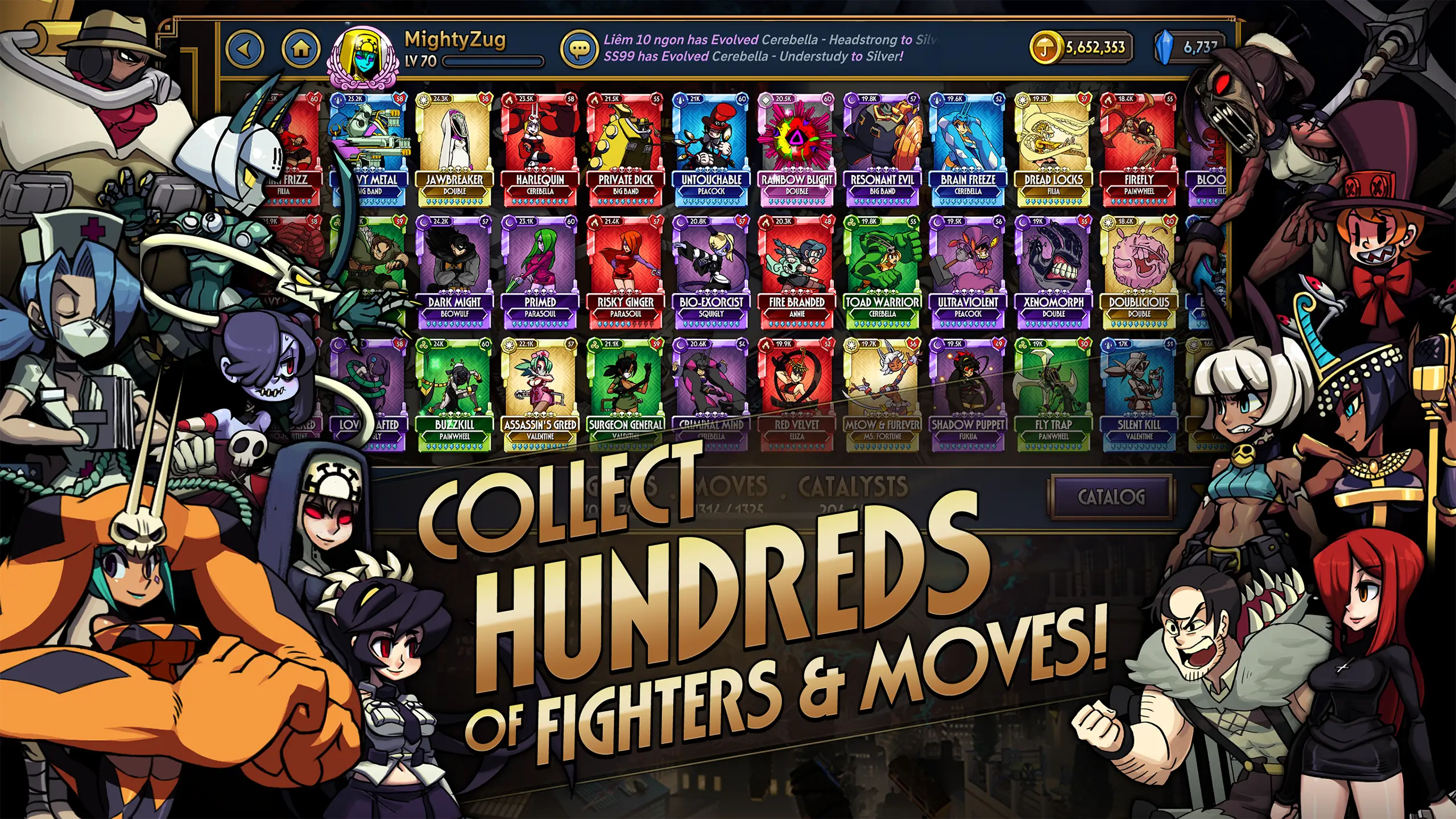 Skullgirls MOD Menu