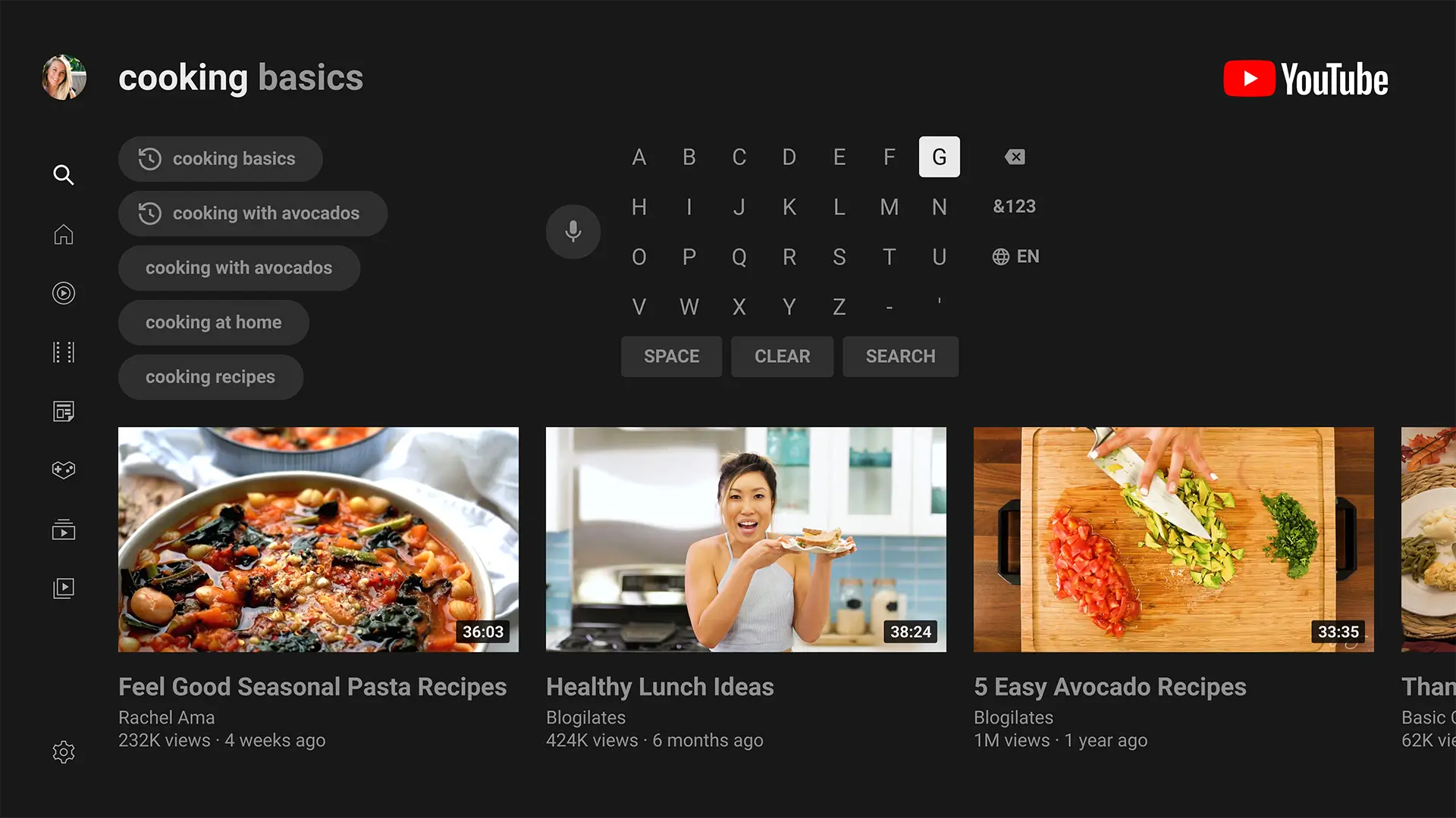 YouTube for Android TV 5.20.300