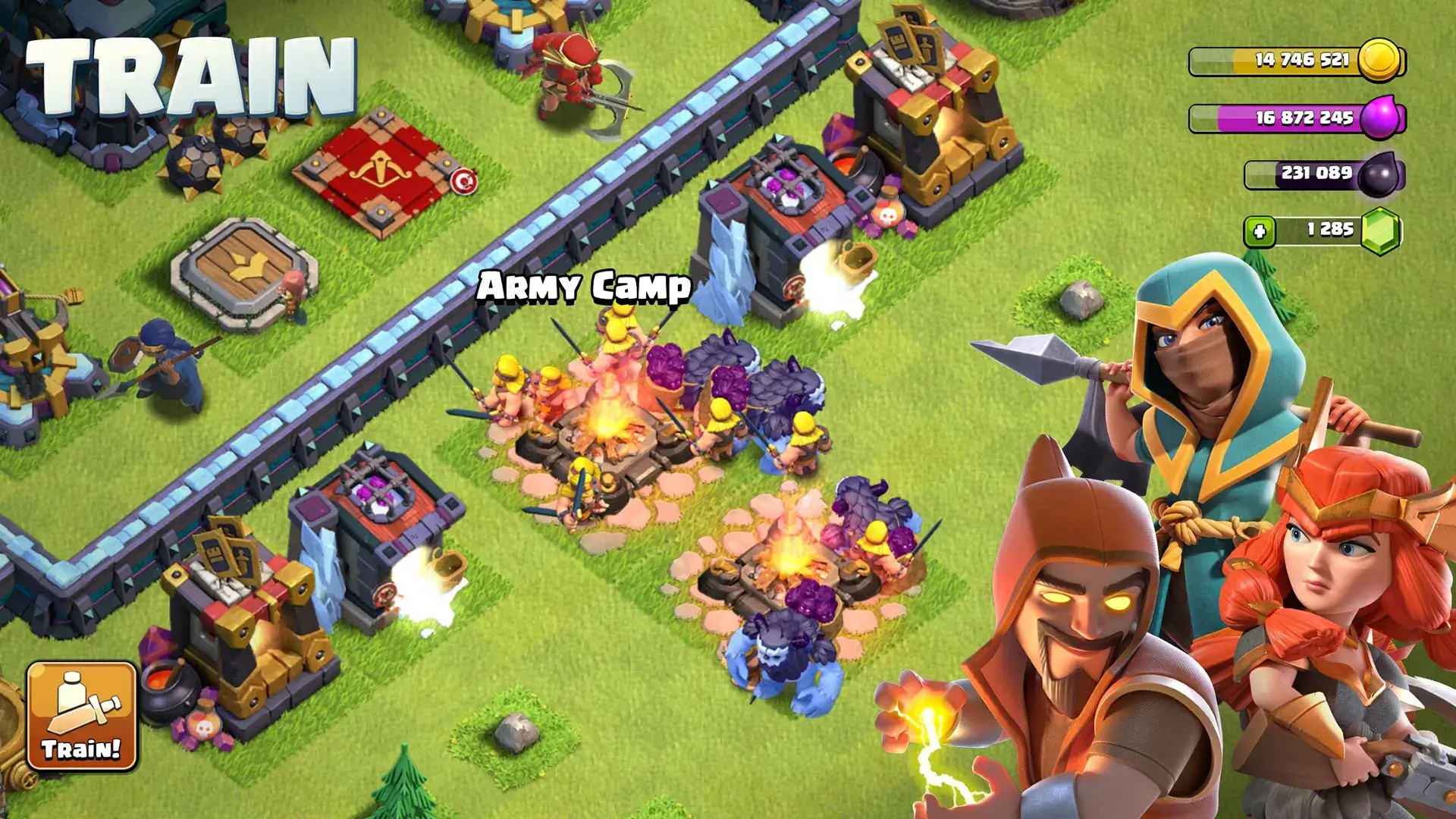 Clash of Clans Mod APK 16.654.16