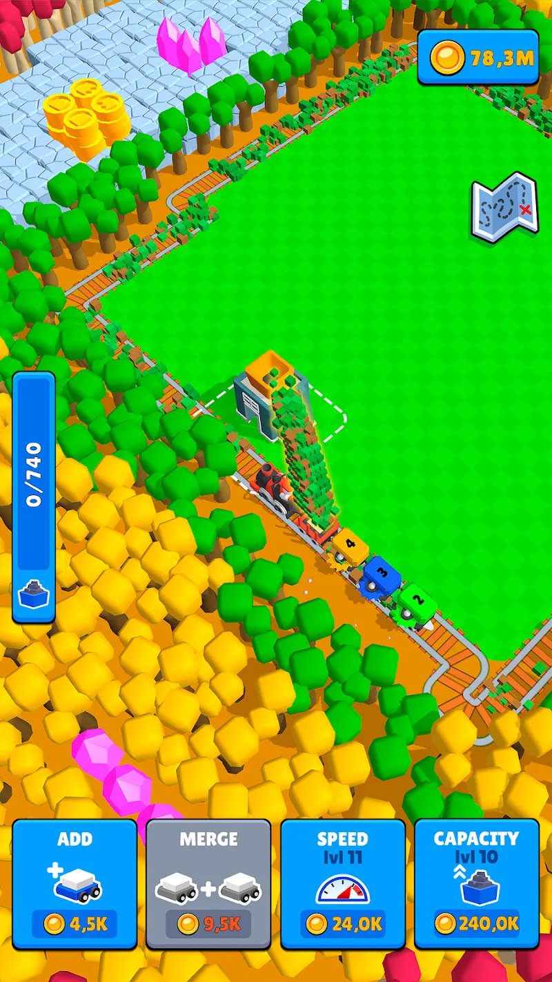 Train Miner: Idle Railway Mod