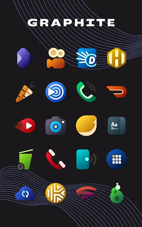 Graphite Icon Pack v2.5.8