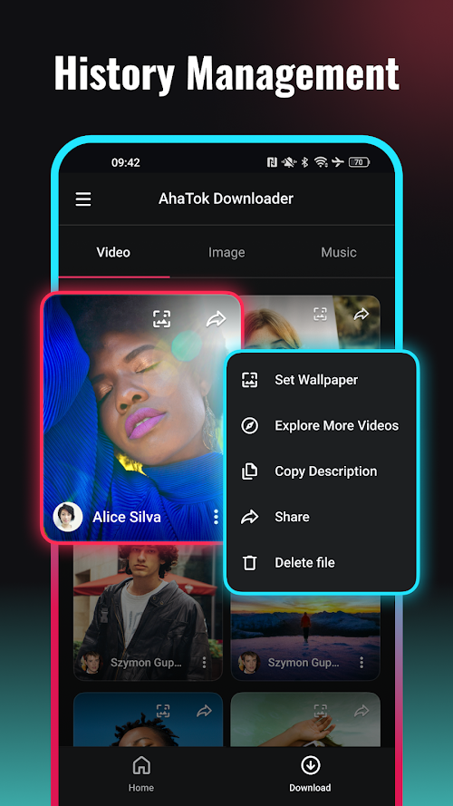 AhaTok Downloader v2.8.0