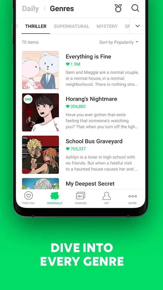 WEBTOON Mod APK
