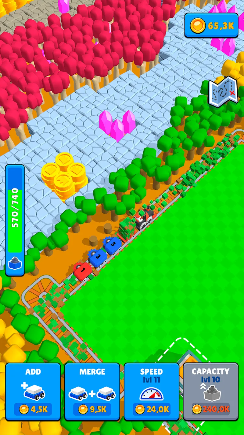 Train Miner: Idle Railway Mod