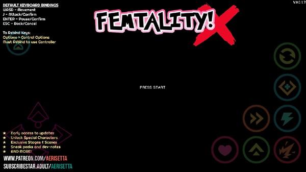 Femtality X: Hero’s End