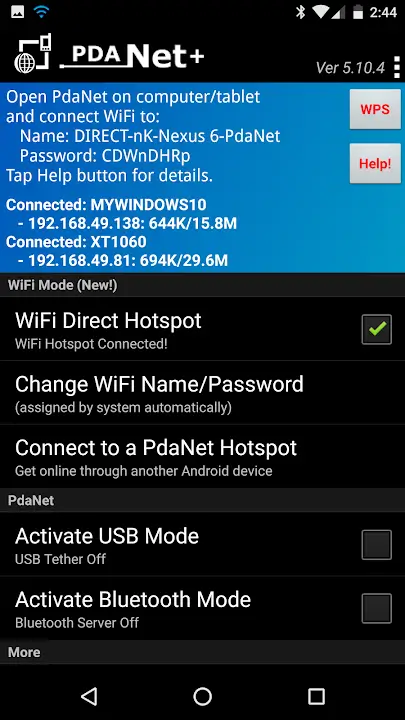 PdaNet+ Mod