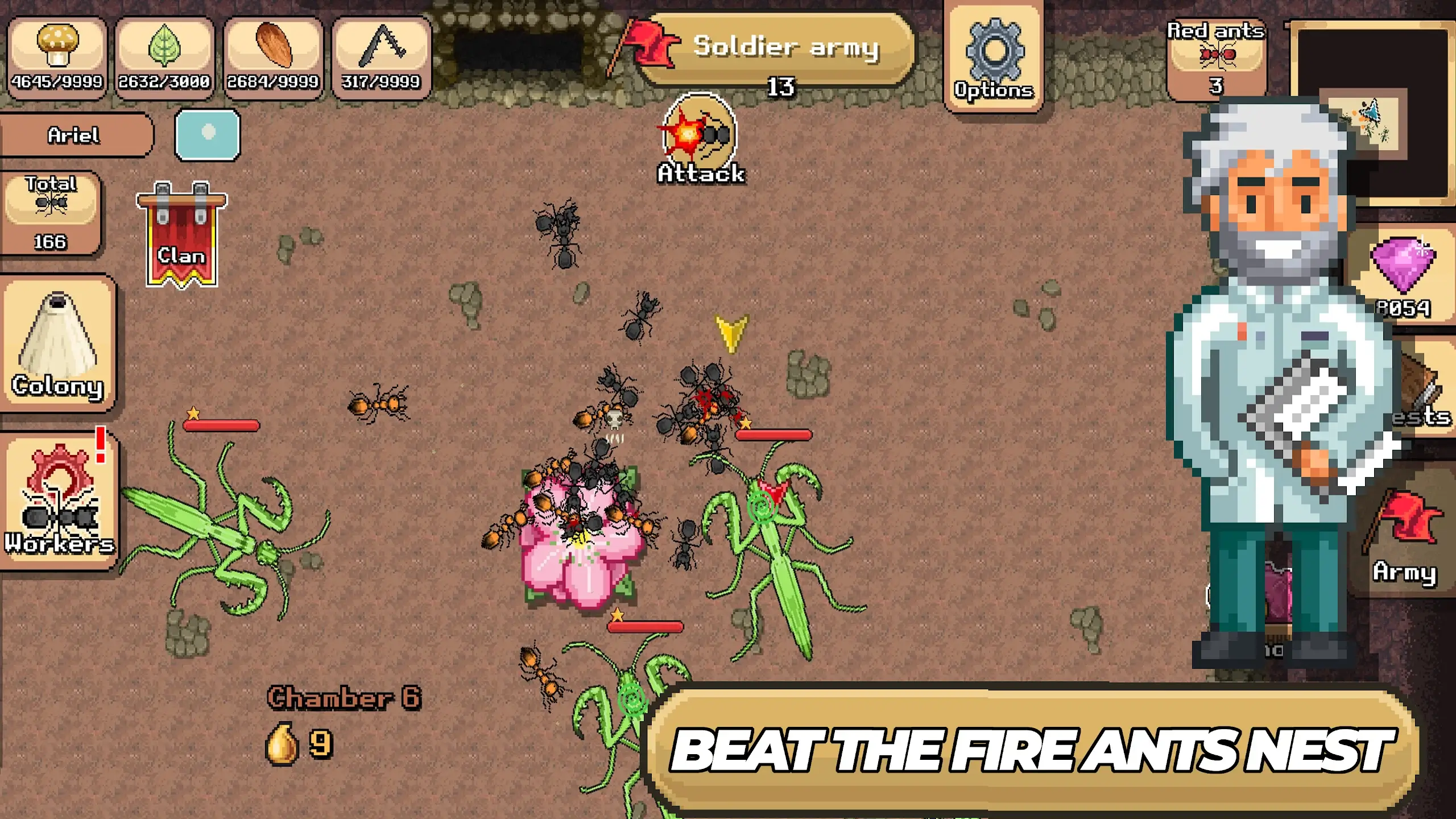 Pocket Ants Mod