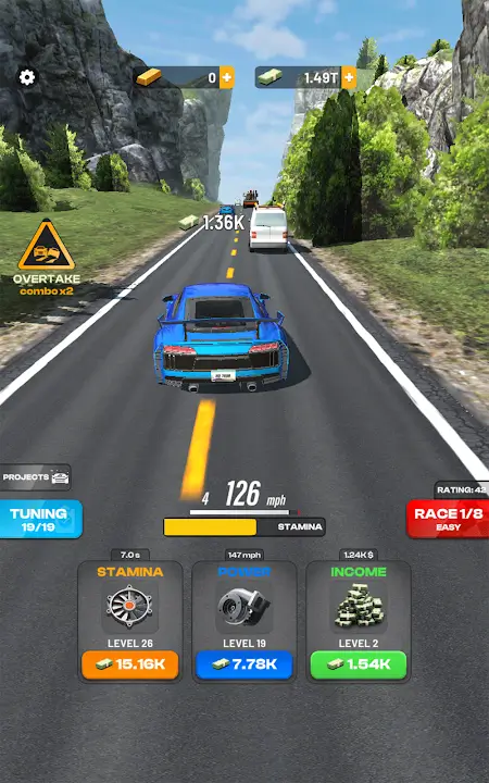 Highway Overtake Mod