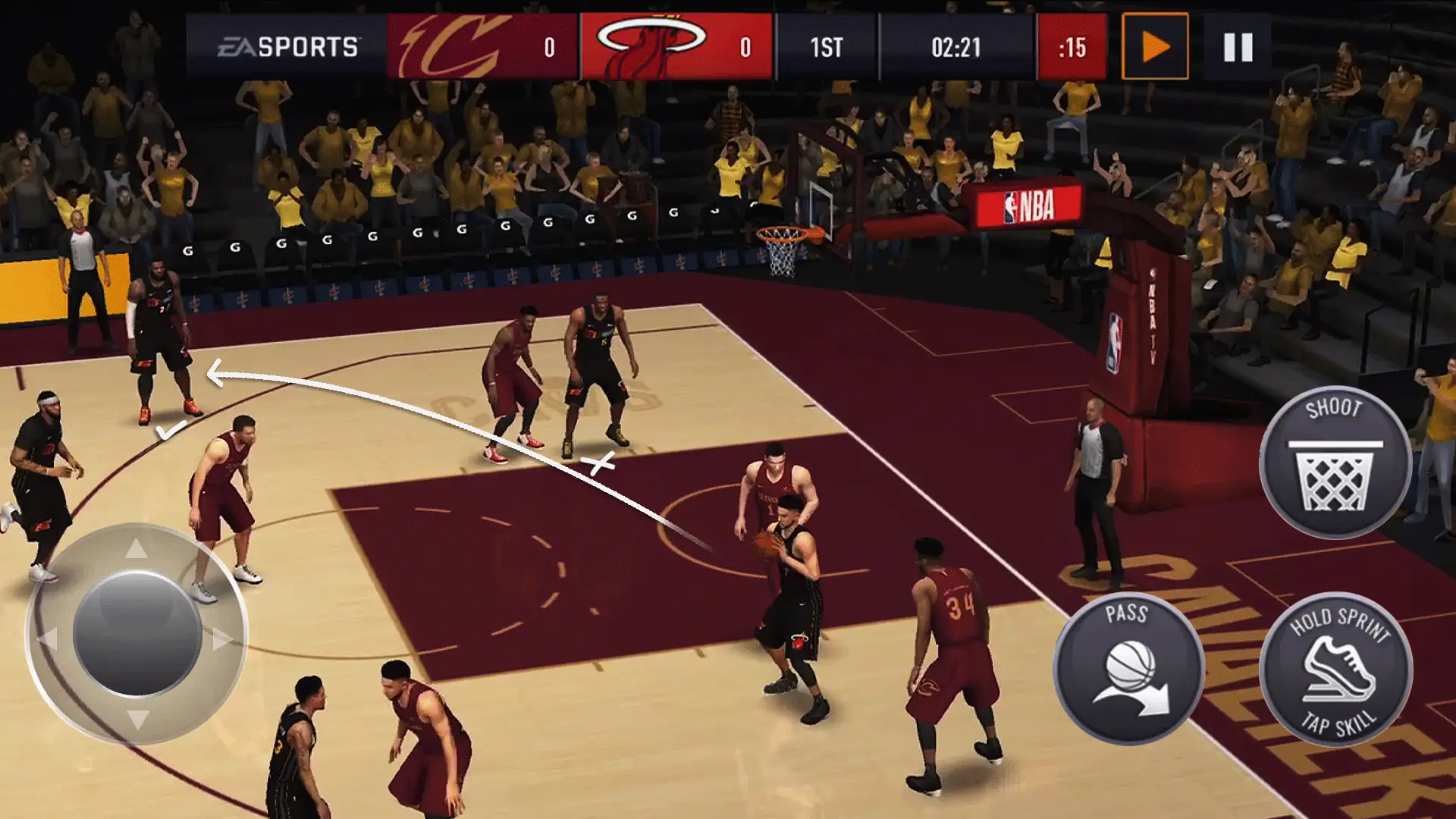 NBA LIVE Mobile Basketball Mod