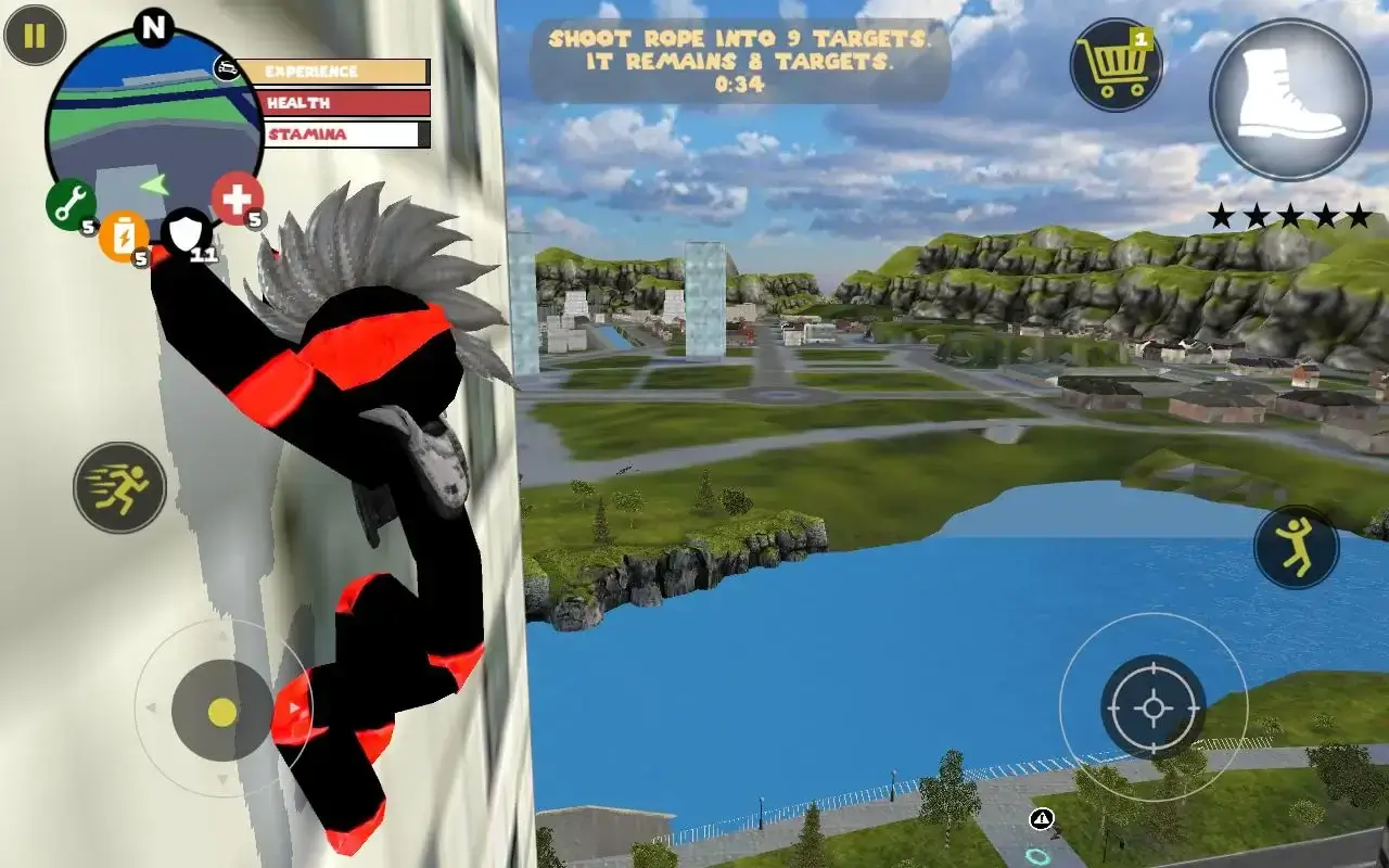 Stickman Rope Hero Mod APK
