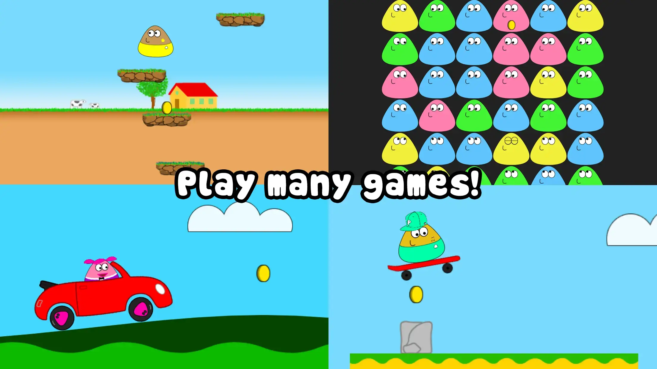 Pou v1.4.124 Mod