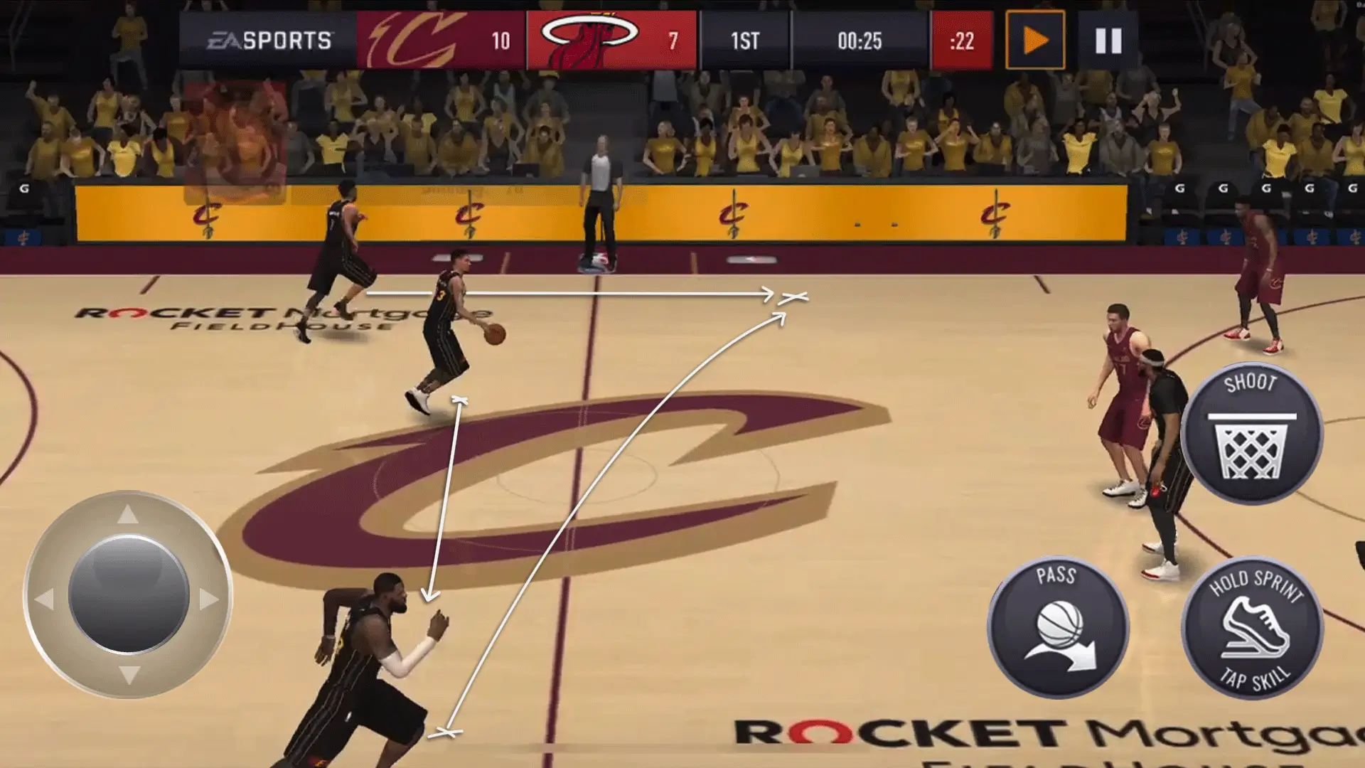 NBA LIVE Mobile Basketball Mod