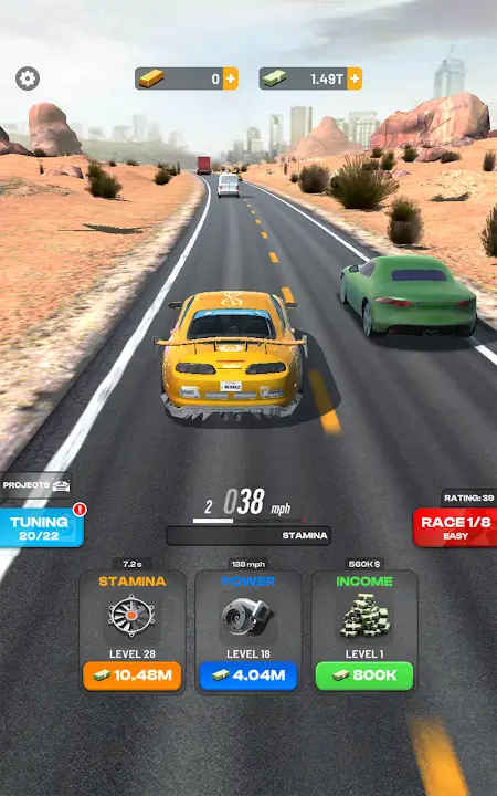 Highway Overtake Mod