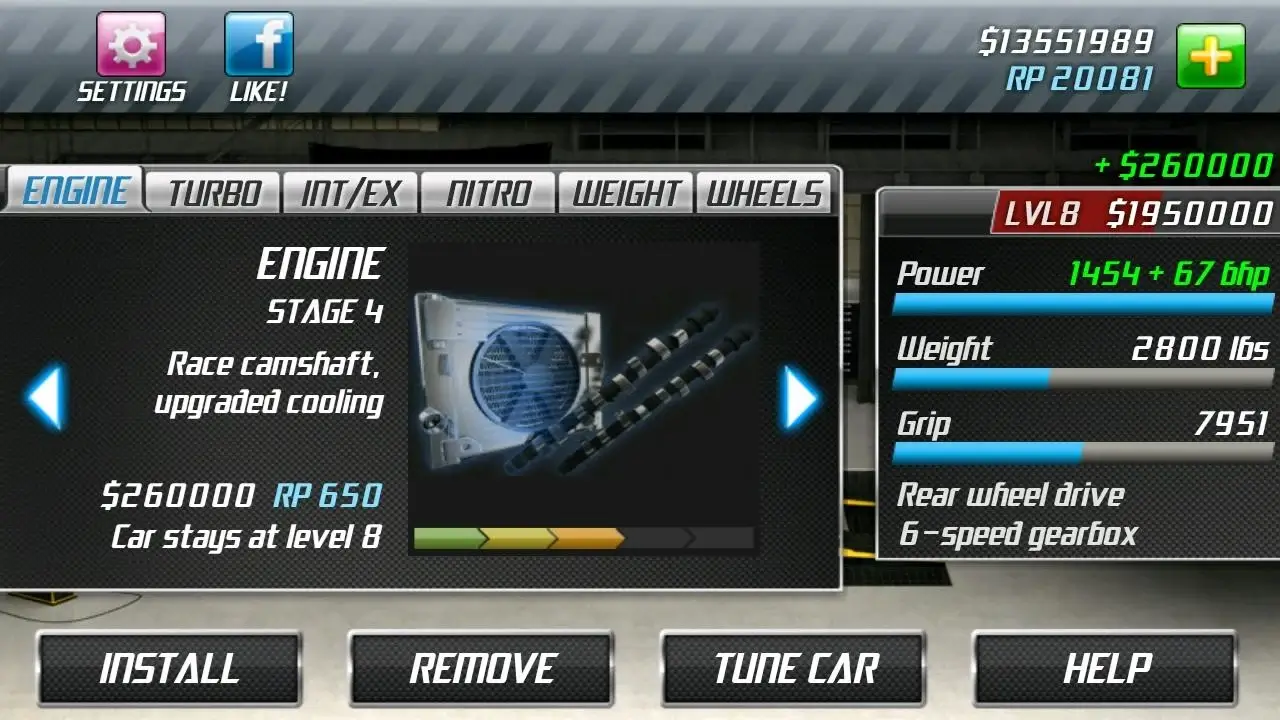 Drag Racing Mod