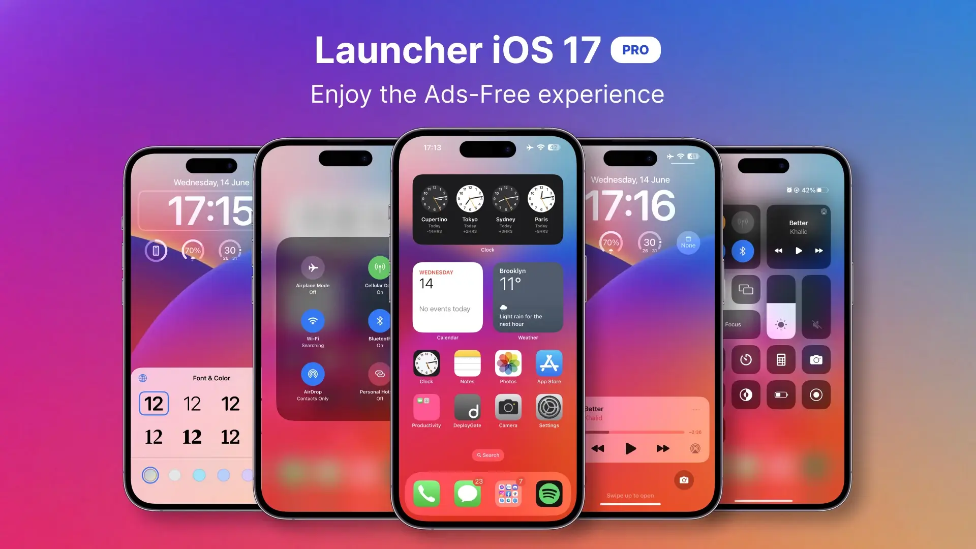 Launcher iOS 17 Pro v2.2.3