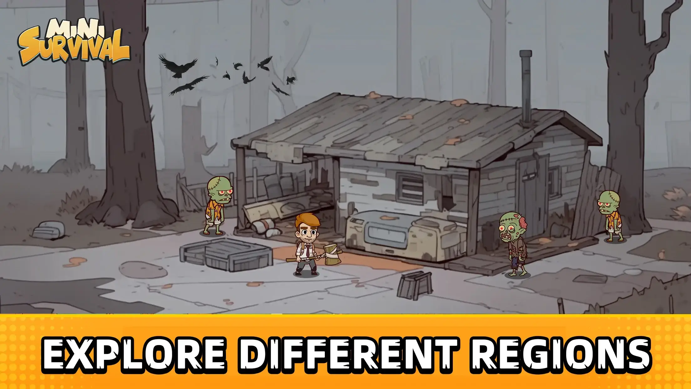Mini Survival Zombie Fight Mod