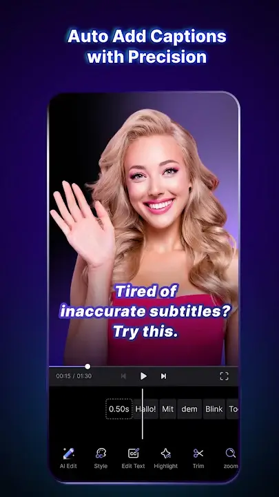 Blink Captions v3.0