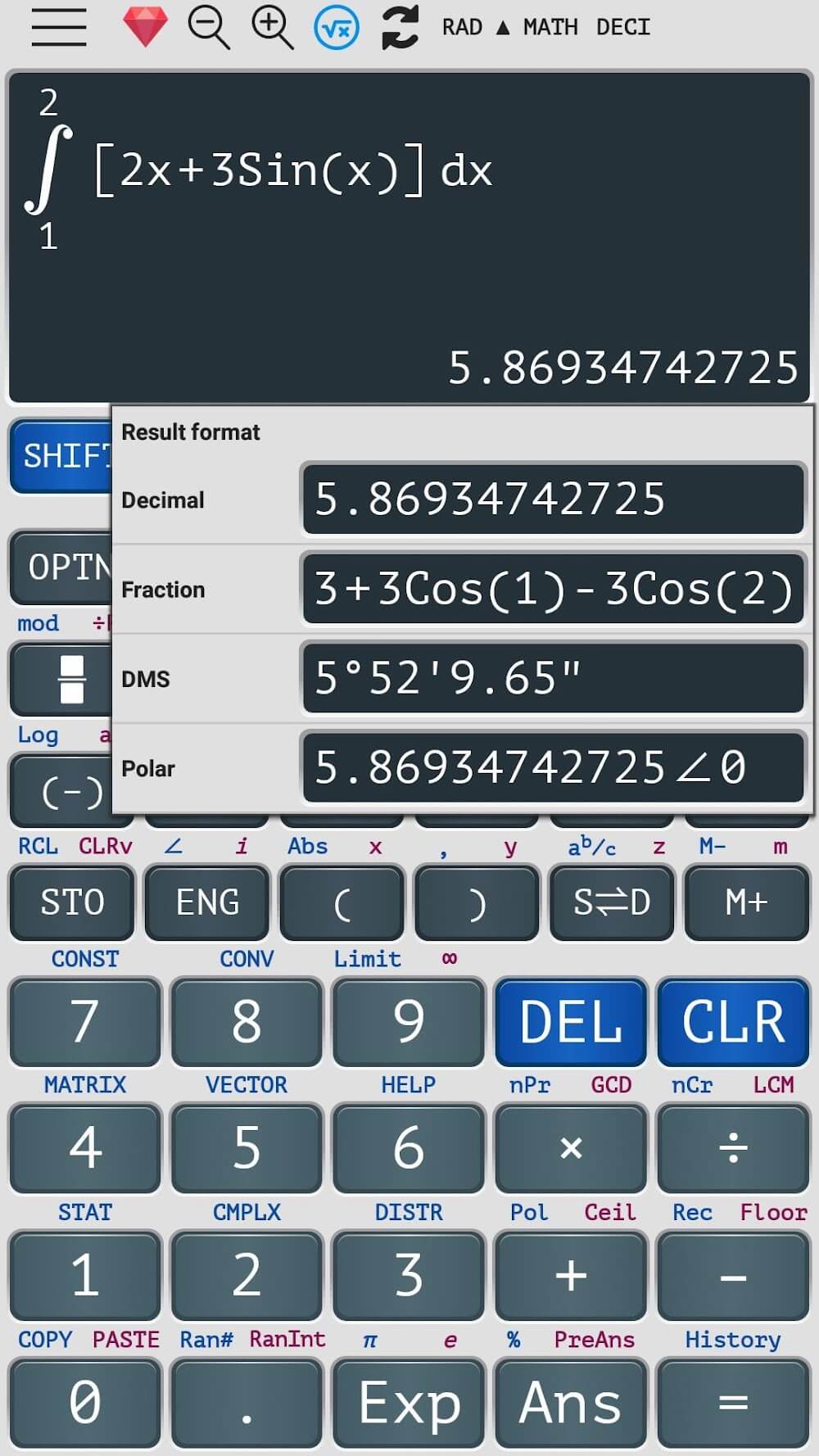 991 EX Calculator