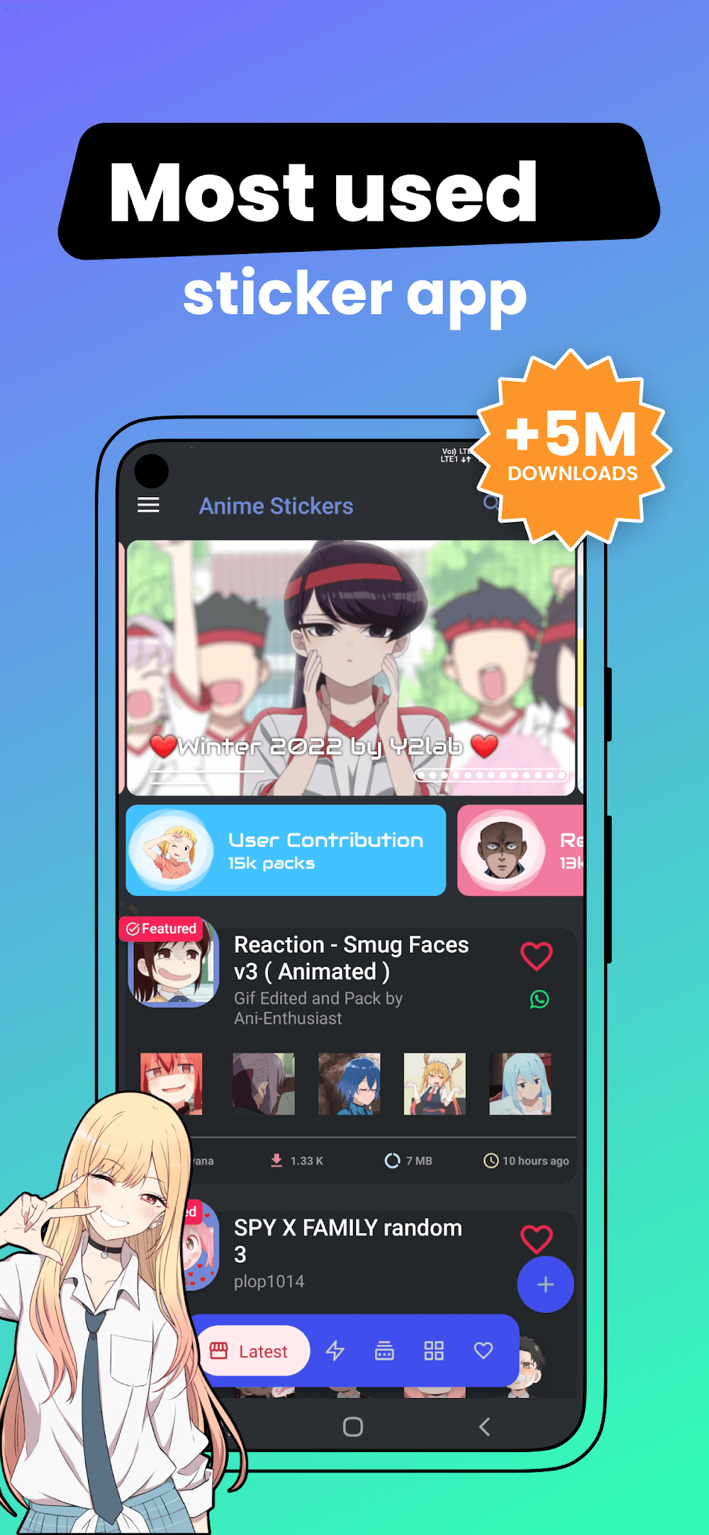 Anime Stickers