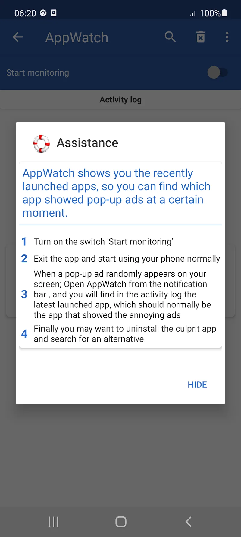 Appwatch