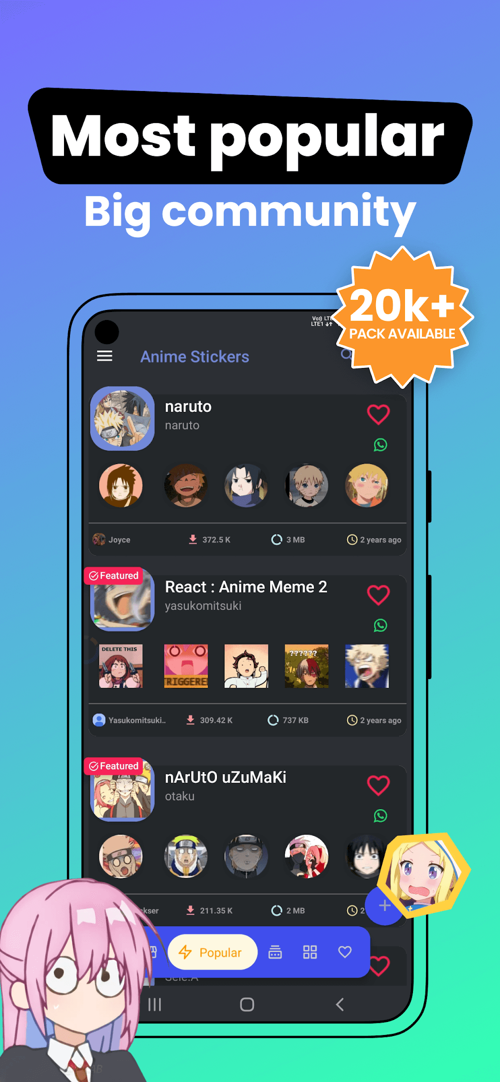 Anime Stickers