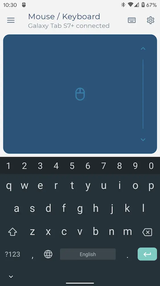 Bluetooth Keyboard & Mouse