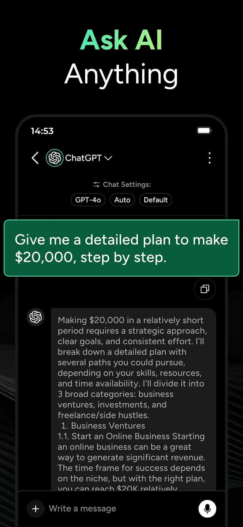 Genie AI assistant