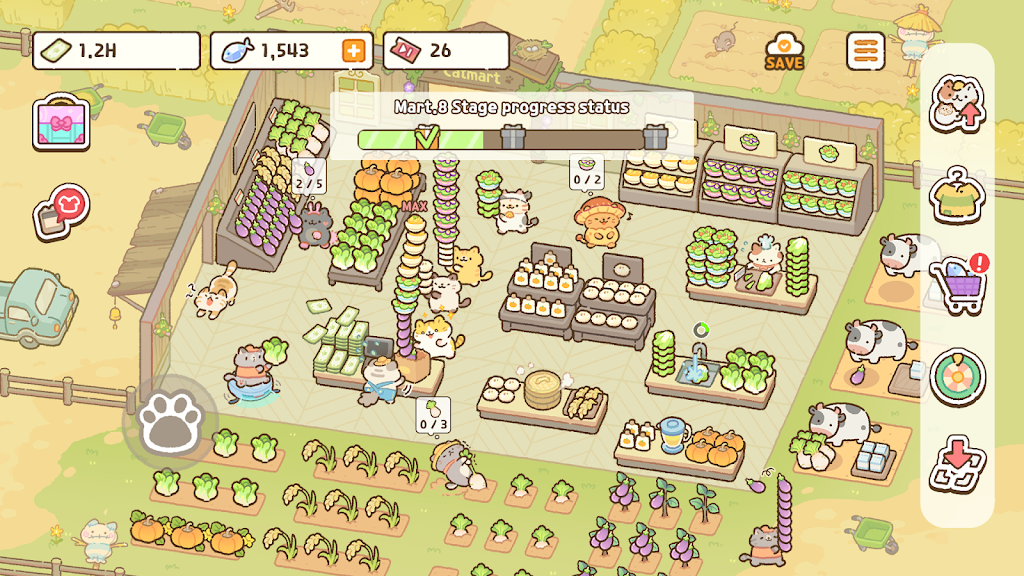 Cat Mart : Purrfect Tycoon