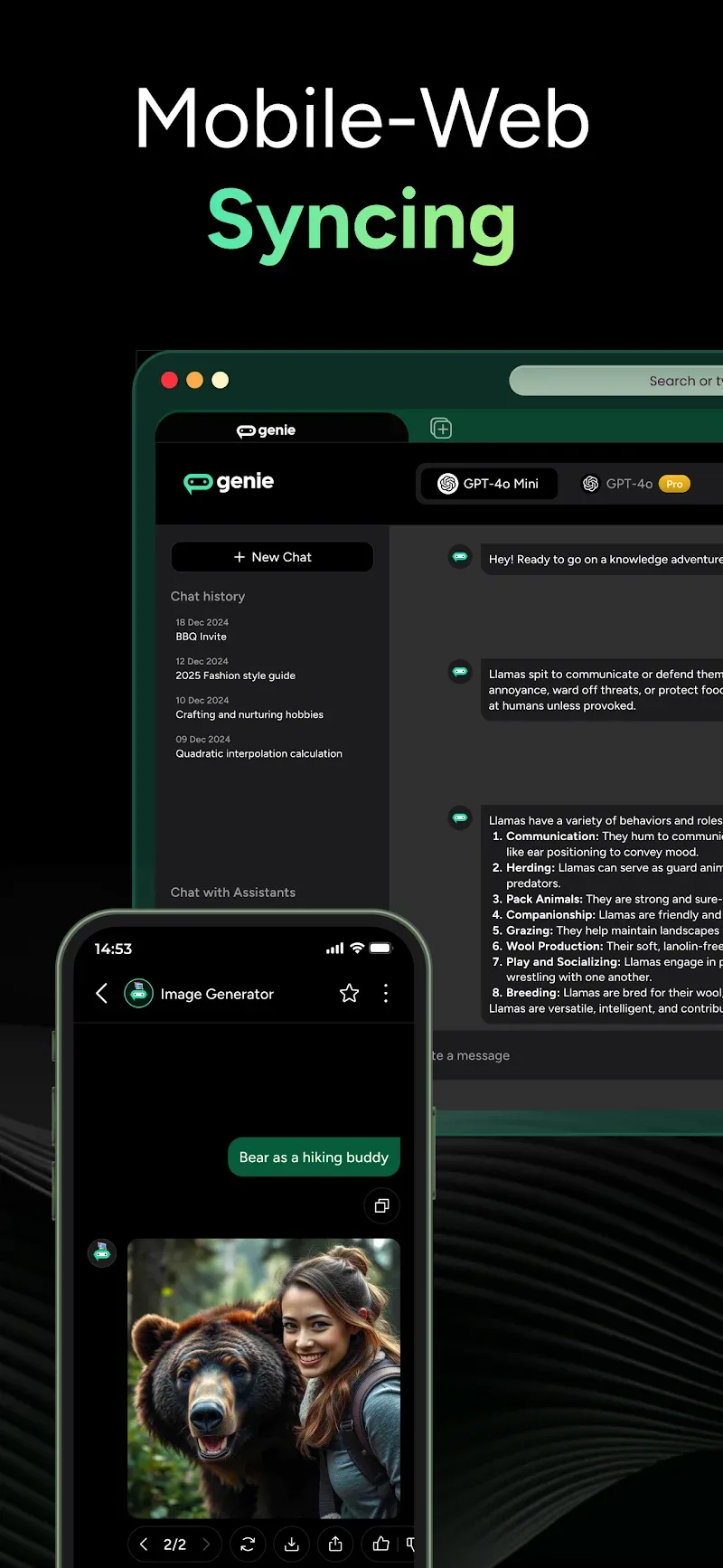 Genie AI assistant