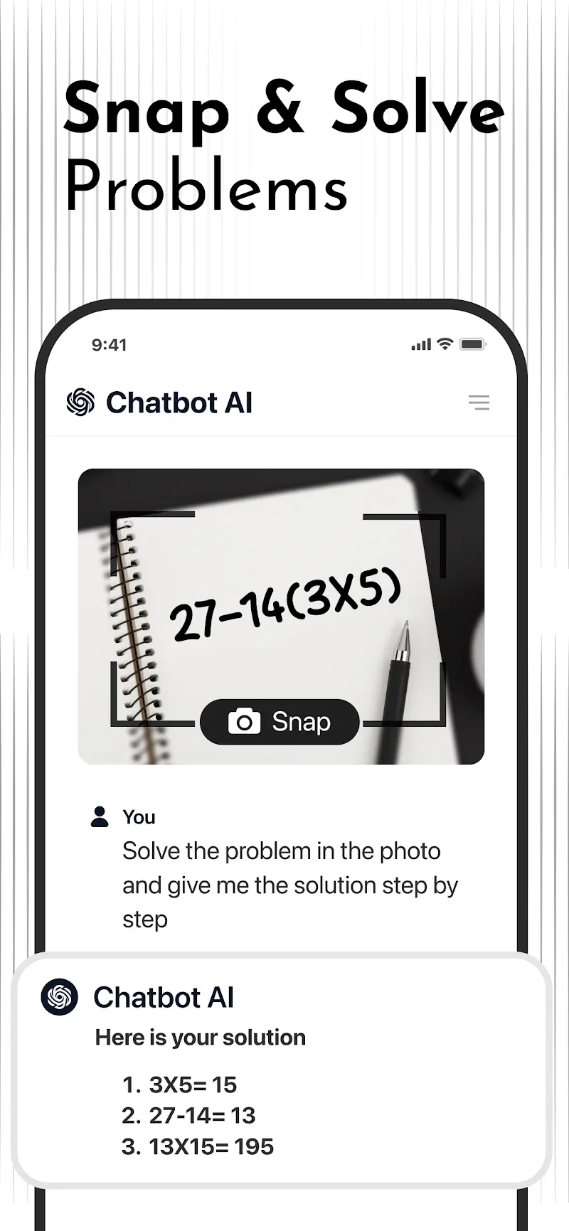 Chatbot AI search Assistant