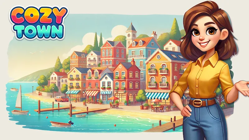 Cozy Town: Build Explore Game