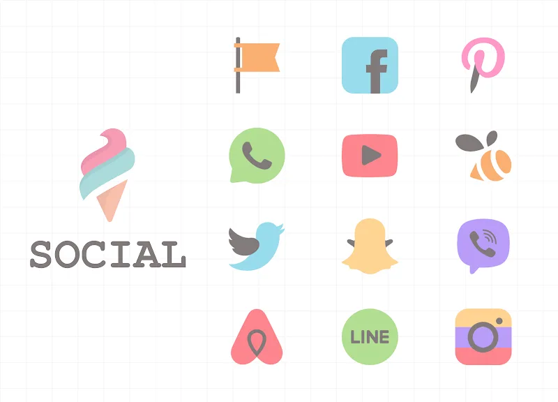Cream IconPack