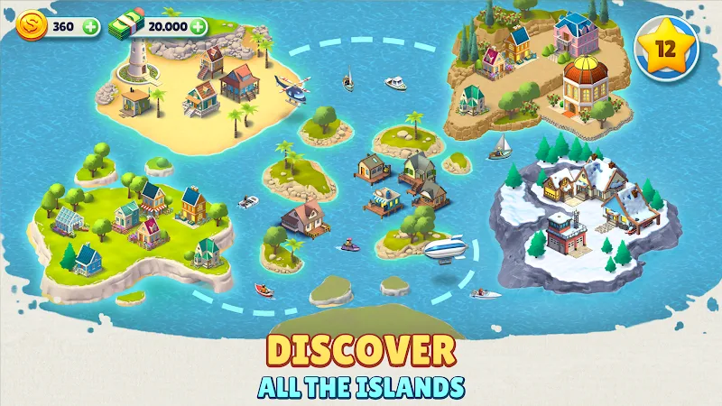 Cozy Town: Build Explore Game