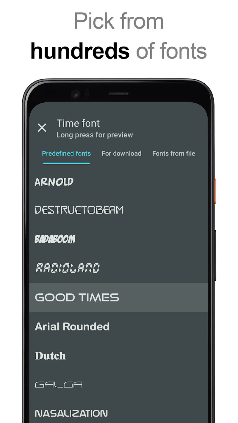 DIGI Clock Widget Plus