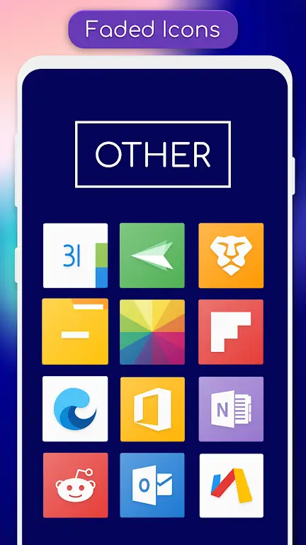 Faded - Icon Pack