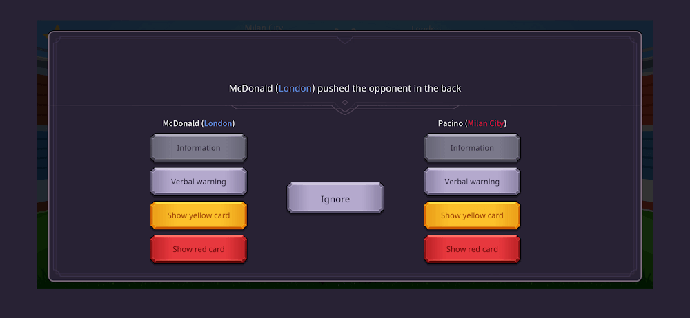 Football Referee Simulator