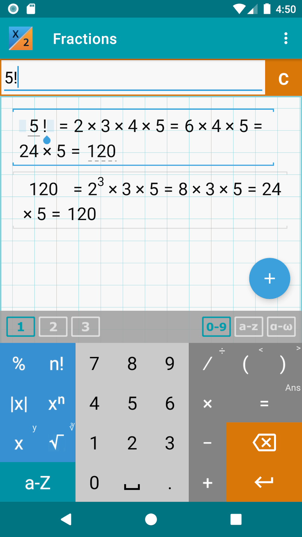 Fraction Calculator by Mathlab