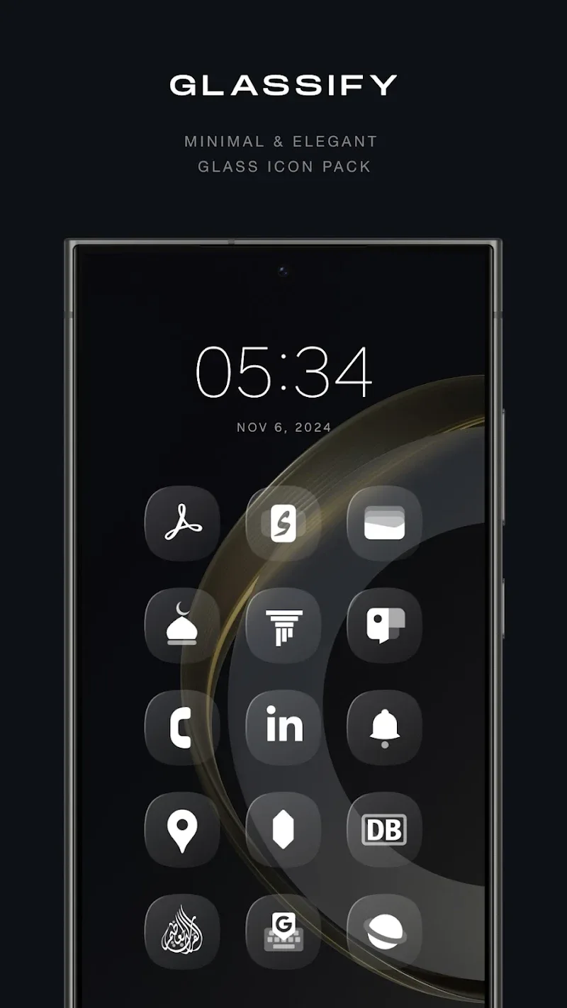 Glassify Icon Pack