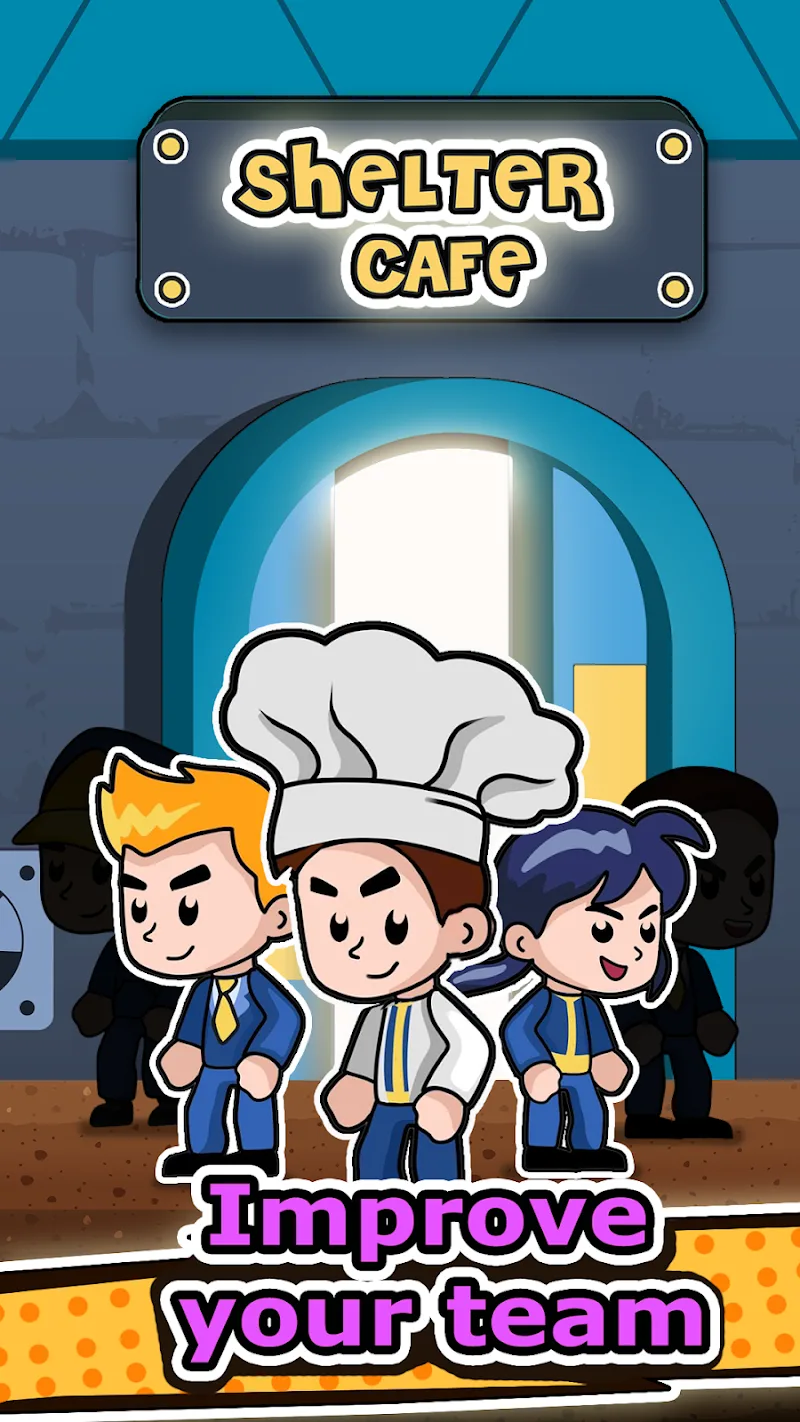 Idle Food Shelter Cafe Tycoon Mod
