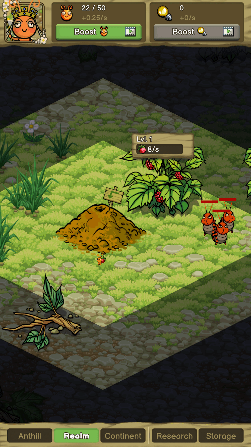 Idle Ant Colony Mod