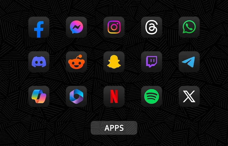 iDarkOS 18 - Icon Pack