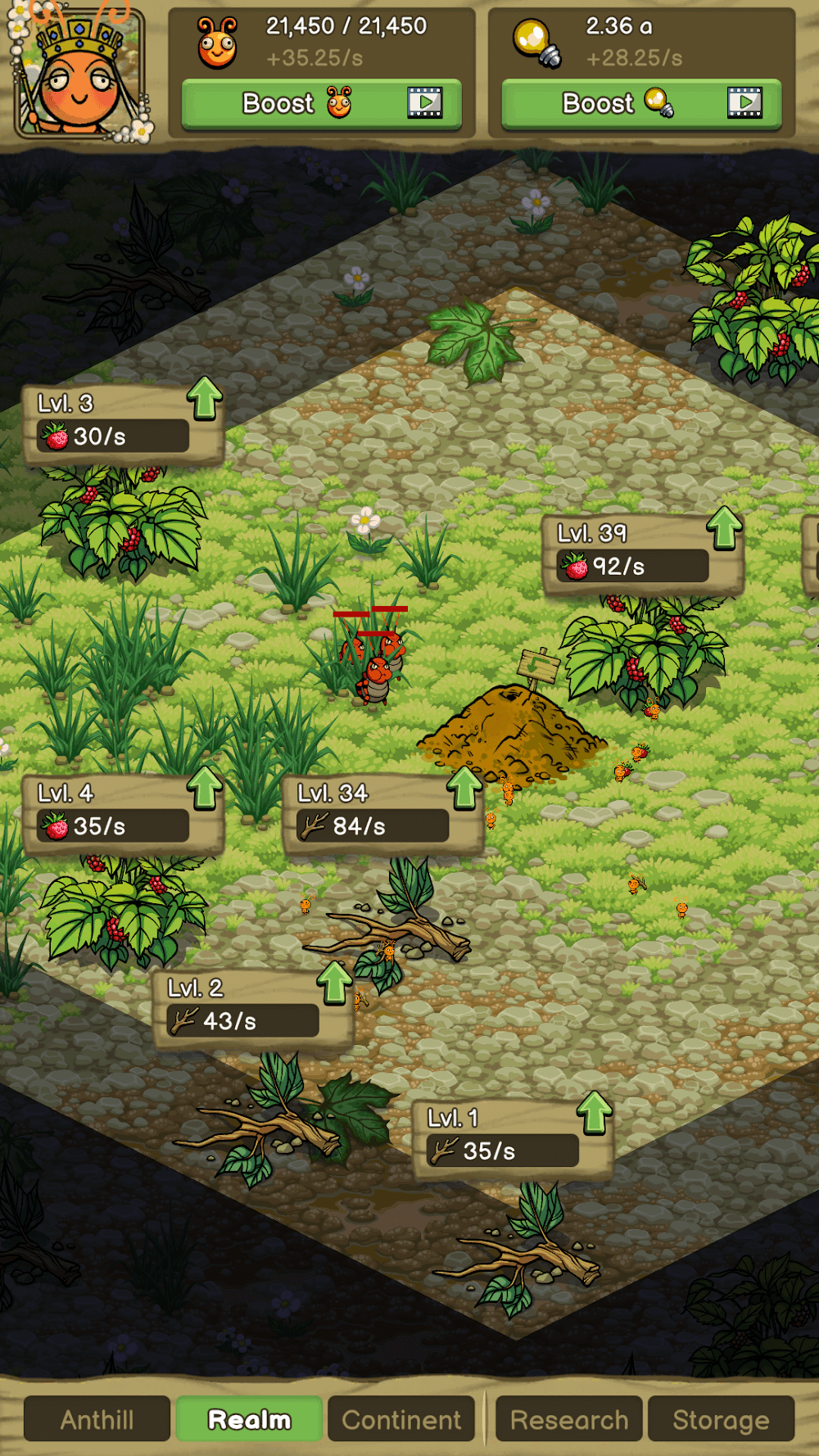Idle Ant Colony Mod