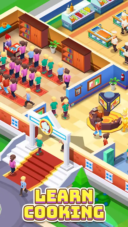 Idle Cooking School Mod