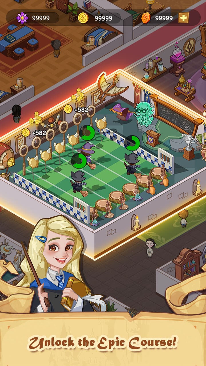 Idle Magic School Mod