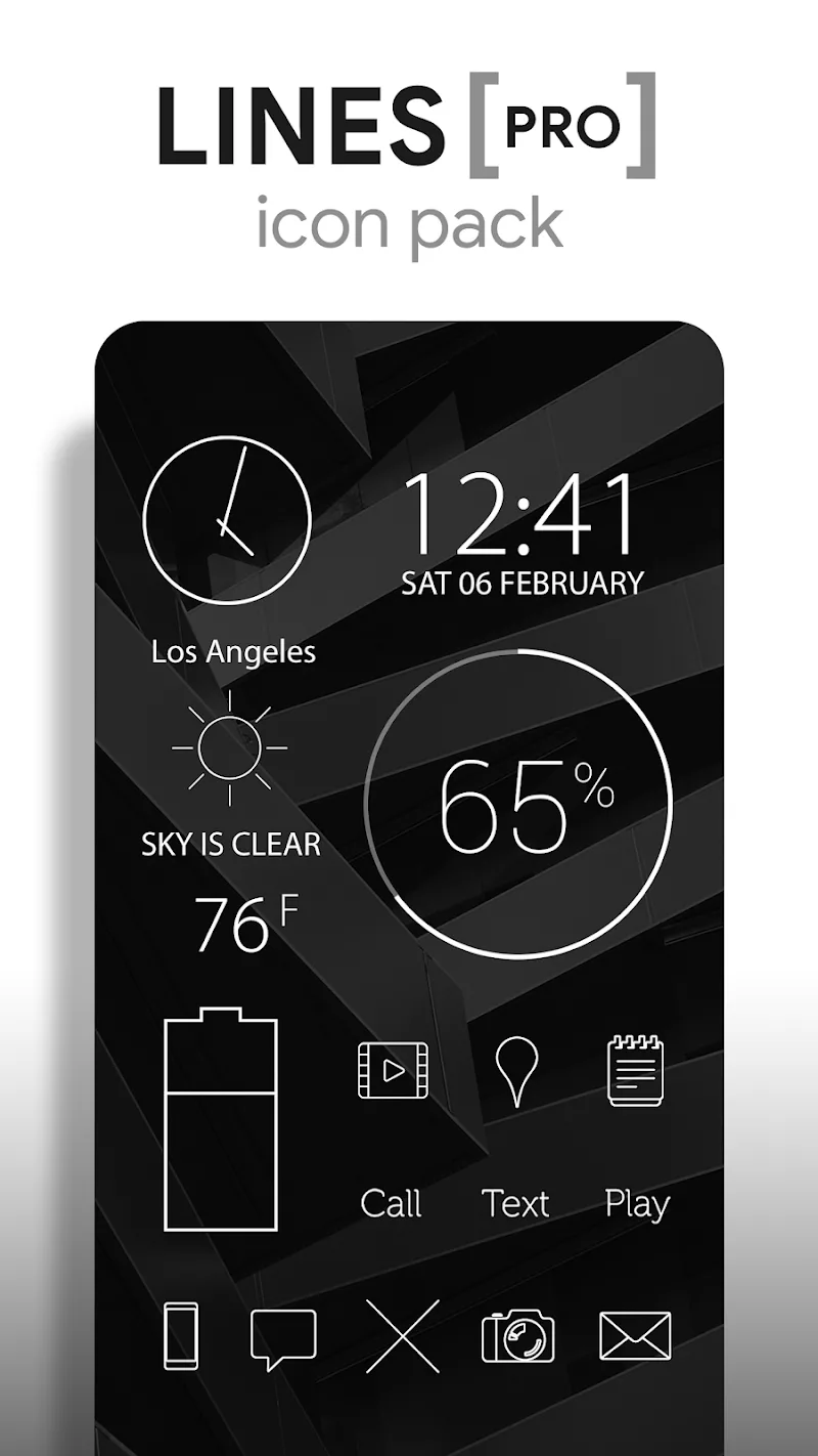Lines Pro - Icon Pack